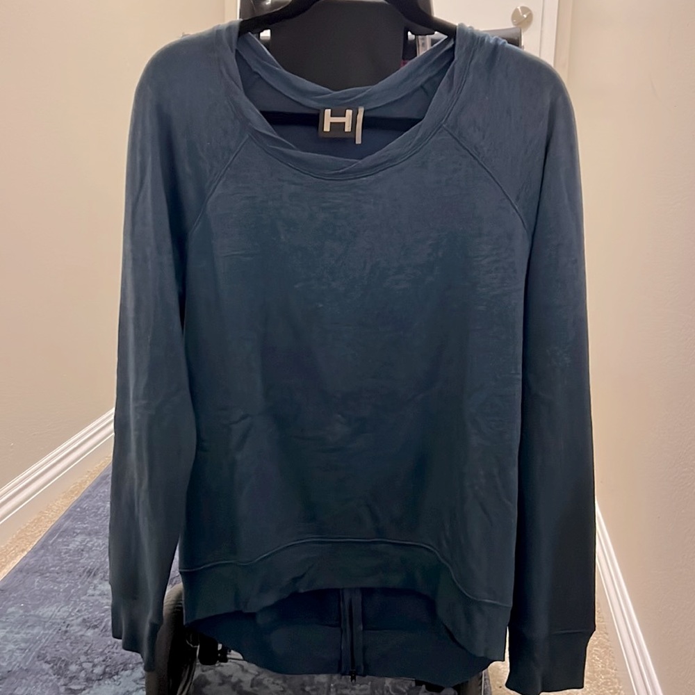Heather by Bordeaux Long Sleeve Scoop Neck Knit Top
